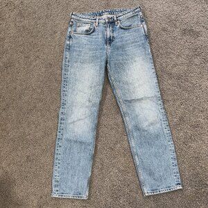 Arket Light Blue Ankle & Cropped Jeans
